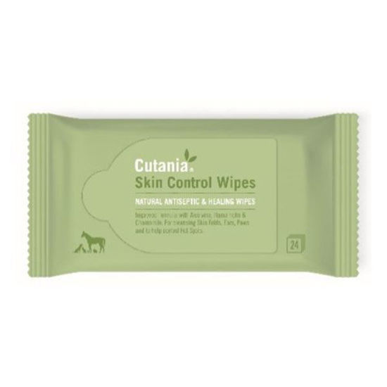 Cutania Control Wipes čistilni robčki za pse, mačke, male živali in konje, 24 robčkov