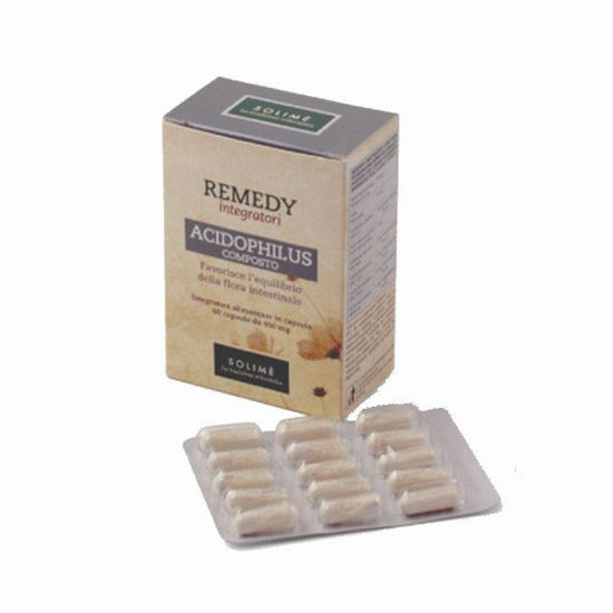 Solime Acidophilus Composto mikroorganizmi, 60 kapsul