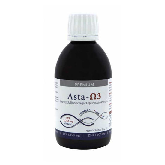 Premium Asta Omega-3, 250 mL