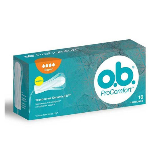 O.B. Super Plus tamponi, 16 tamponov