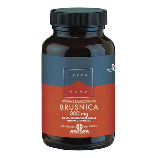 TerraNova brusnica 300 mg, 50 kapsul