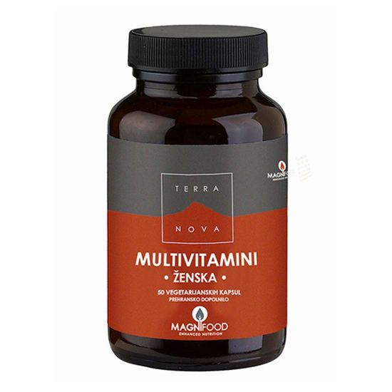 TerraNova multivitamini za ženske, 50 kapsul