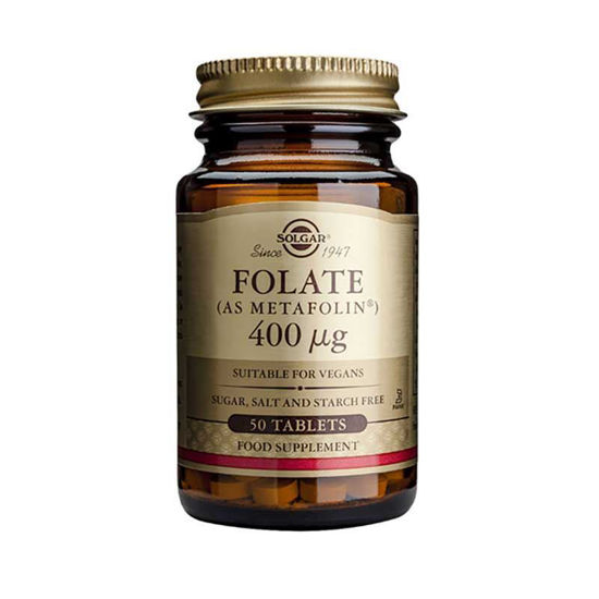 Solgar Folat 400 mcg, 50 tablet