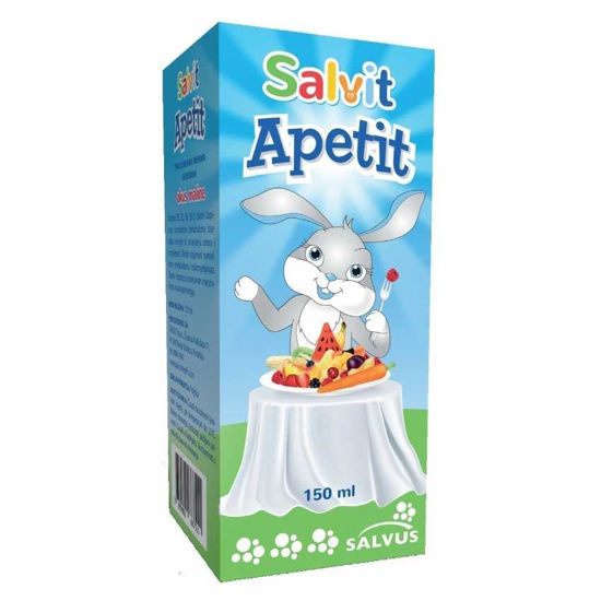 Salvit Apetit tekočina z okusom maline, 150 mL