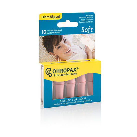 Ohropax Soft mehki čepki, 10 čepkov