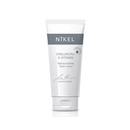 NiKEL Hyaluron + A vitamin nočna krema, 50 mL