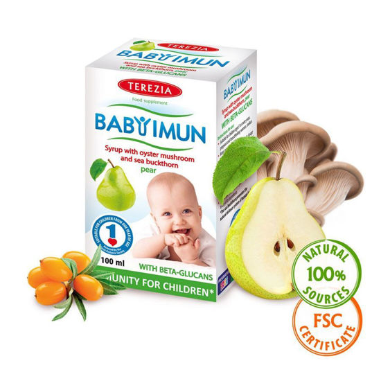 Terezia Baby Imun sirup za otroke z okusom, 100 mL