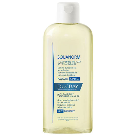 Ducray Squanorm šampon proti MASTENEMU prhljaju, 200 mL
