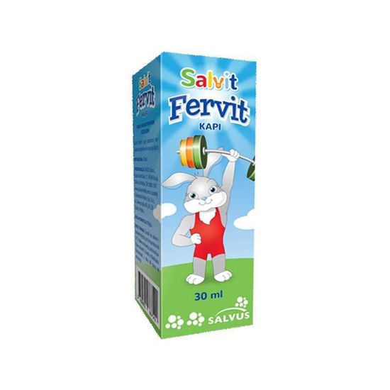 Salvit Fervit kapljice - železo, 30 mL