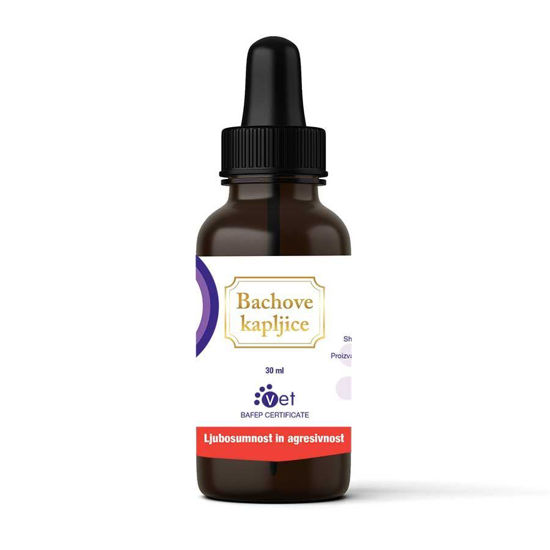 Bach Ljubosumnost in agresivnost veterinarske kapljice, 30 mL