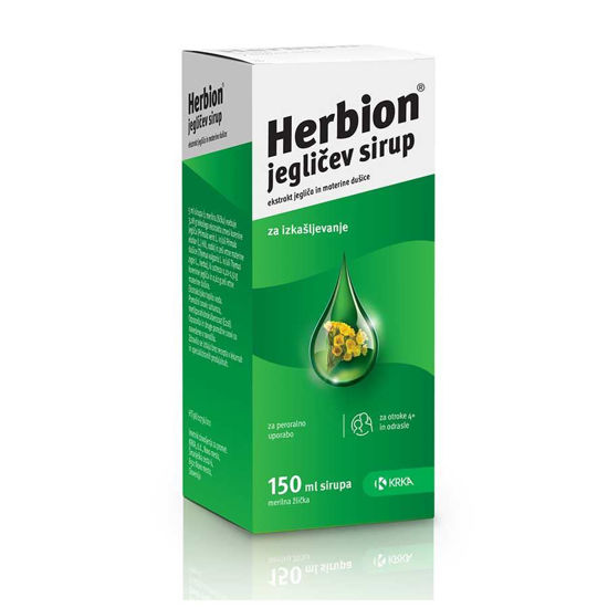 Herbion jegličev sirup, 150 mL