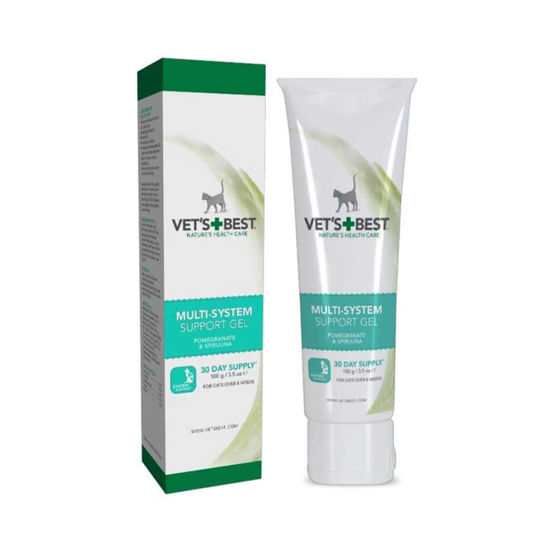 Vet's Best Cats Multi-System gel s tavrinom in lizinom, 100 g