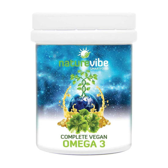 NatureVibe Complete Vegan Omega 3, 30, 60, 90 ali 120 kapsul