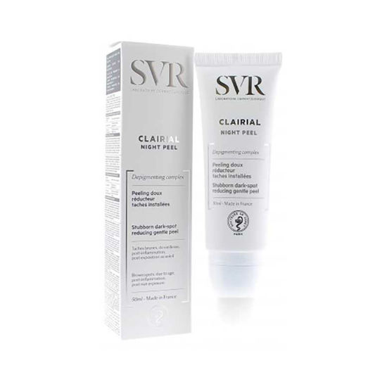SVR Clairial Night nočni piling, 50 ml tuba na potisk