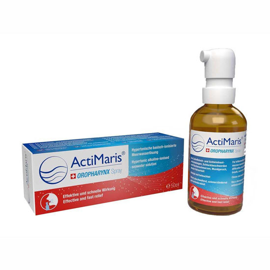 ActiMaris OROPHARYNX pršilo za usta, grlo in žrelo, 50 mL