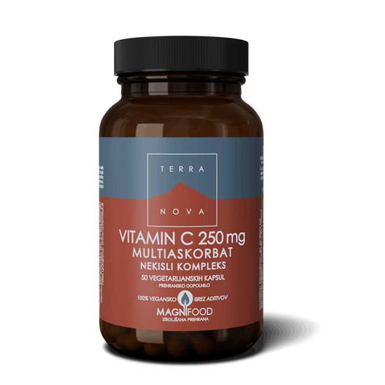 TerraNova C vitamin - askorbinska kislina, 50 ali 100 kapsul