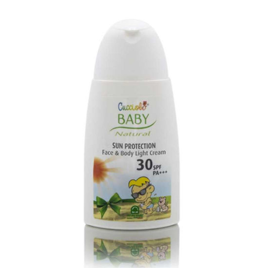 Cucciolo Sun Baby Natural krema za zaščito pred soncem z ZF30, 100 mL