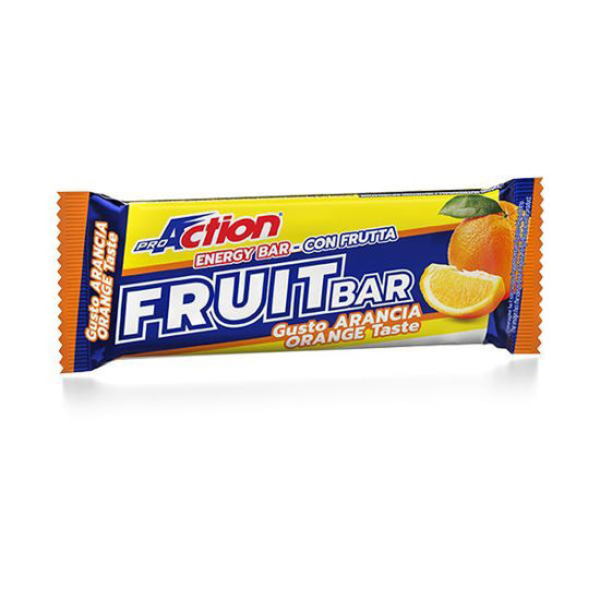 Fruit bar, energijska ploščica, 40 g, okus pomaranča