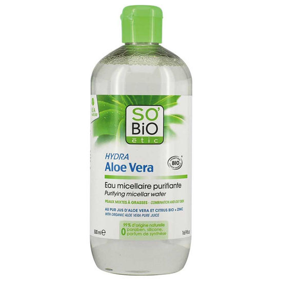 So'Bio Etic micelarni tonik - aloe vera, 500 mL