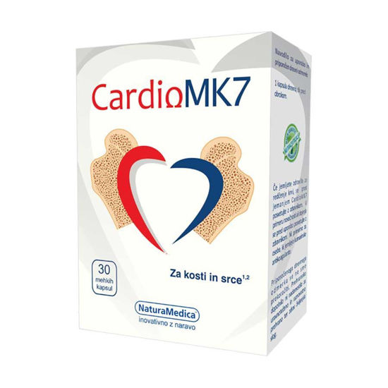 CardioMK7 za kosti in srce, 30 mehkih kapsul