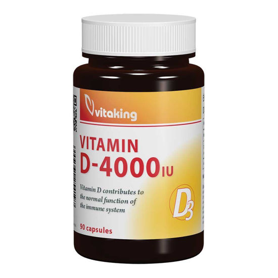 VitaKing vitamin D3 4000 IU, 90 kapsul