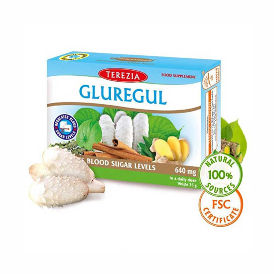 Terezia Gluregul - krvni sladkor, 60 kapsul