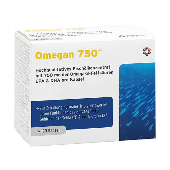 Omegan 750 omega-3, 60 in 120 kapsul