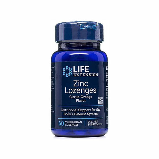 LifeExtension Zinc cinkove pastile, 60 pastil