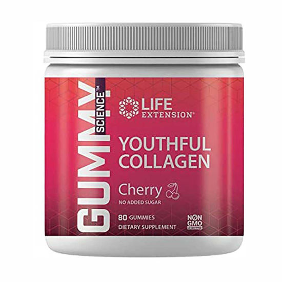 LifeExtension Youthful Collagen mladosten kolagen, 80 žvečilnih bonbonov