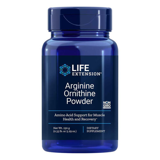 LifeExtension Arginin Ornitin prah, 150 g