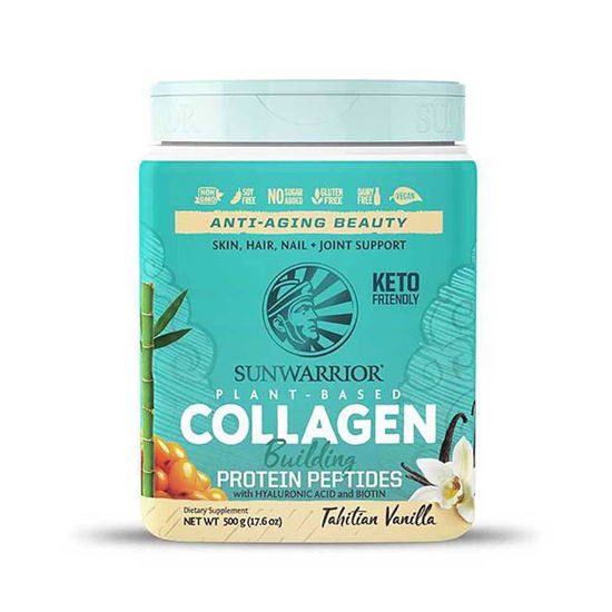 SunWarrior Collagen Building vanilija veganski kolagen, 25 g, 12 x 25 g ali 500 g