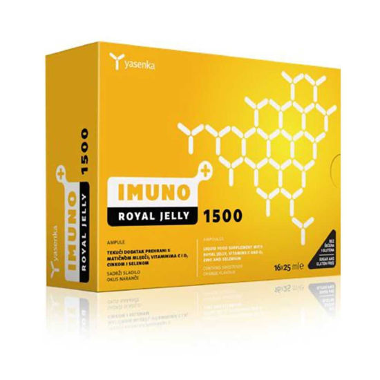 Yasenka Imuno Royal Jelly, 16 x 25 mL