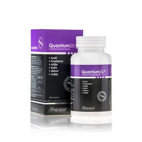 QuantumSIL lasje, koža, nohti, 120 kapsul
