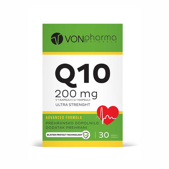 VONpharma CoQ10 200 mg Ultra Strenght koencim, 30 kapsul