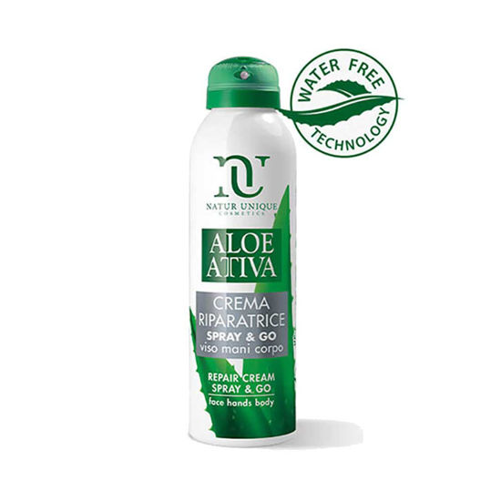 Natur Unique Aloe Attiva obnovitvena krema KLASIK – obraz, roke, telo, 150 mL