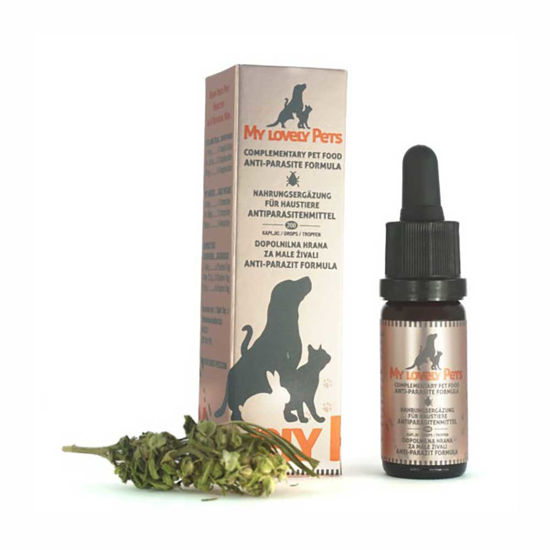 My Lovely Pets antiparazitne CBD kapljice, 10 mL