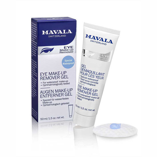 Mavala oljni vodoodporni gel za odstranjevanje ličil okrog oči, 50 mL