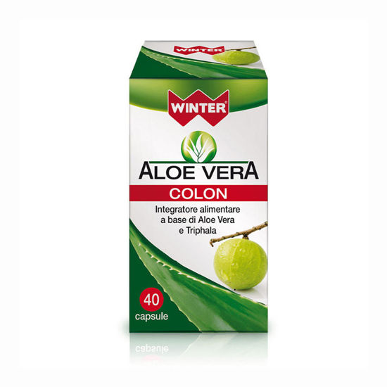 Winter Aloe vera Colon, 40 kapsul