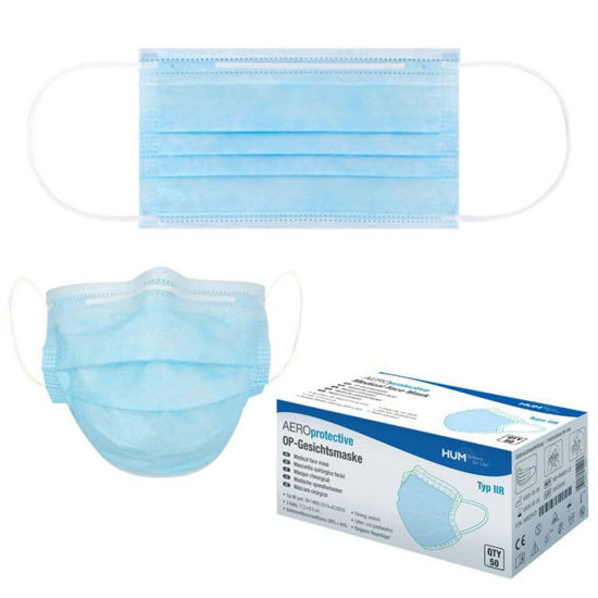 Kirurške maske IIR, 50 mask