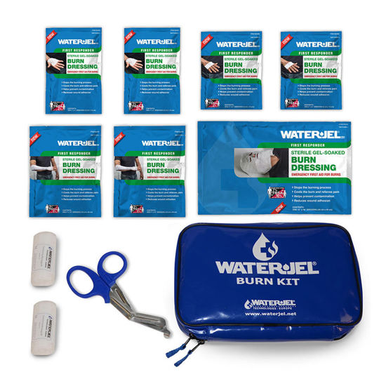 Water-Jel Fire Service Burn Kit set za oskrbo opeklin za gasilce, 1 komplet