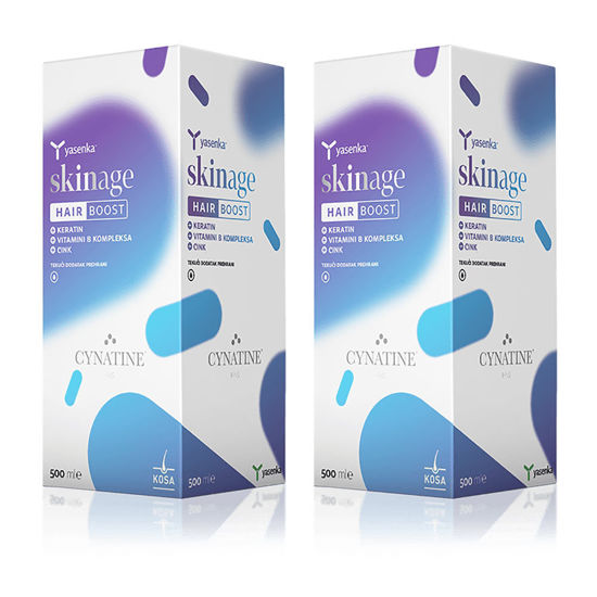 Yasenka Skin Age Hair Boost tekočina, 2x500 mL + 500 mL GRATIS