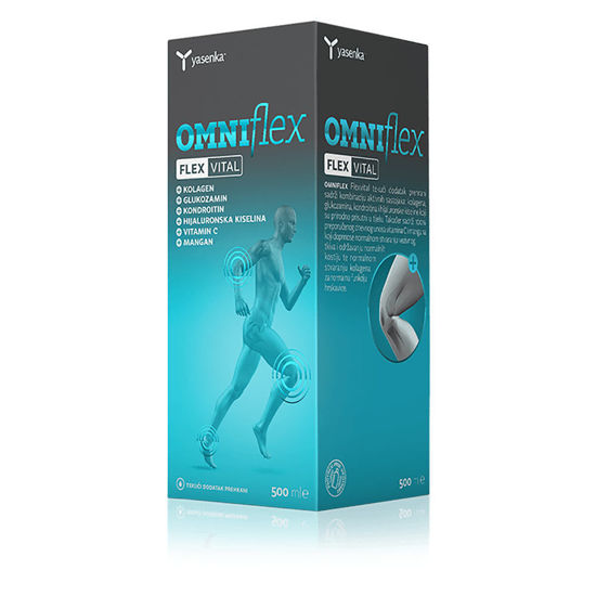 Yasenka Omniflex Flexvital tekočina, 500 mL ali 2+1 AKCIJA