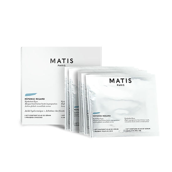 Matis Hyalushot Eyes vlažilna maska za okoli oči, 5 x 10 mL
