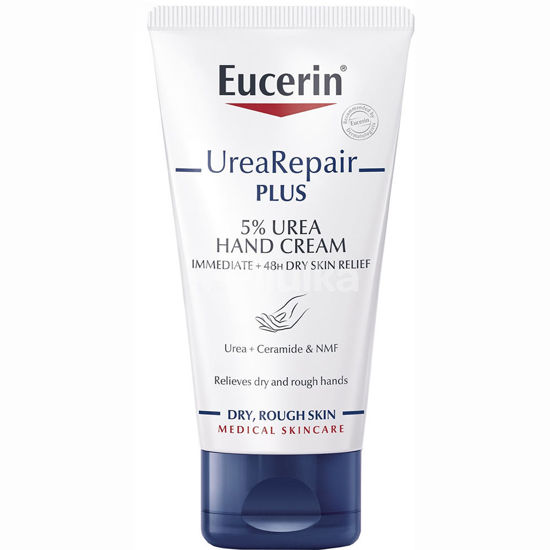Eucerin UreaRepair PLUS 5% Urea obnovitvena krema za roke, 75 mL