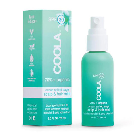Coola Clasic Mist Skalp & lasje Organic ZF 30, 59 mL