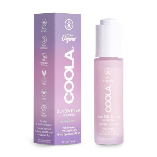 Coola Clasic Sun Silk Drops Full Spectrum 360° zaščitni serum ZF 30, 30 mL