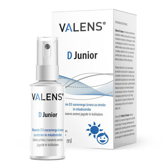 Valens D Junior ustno pršilo, 25 mL