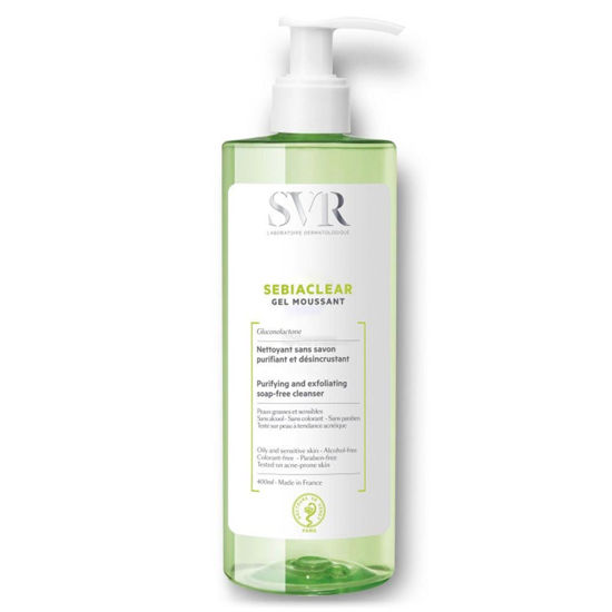 SVR Sebiaclear gel za umivanje mastne kože, 400 mL