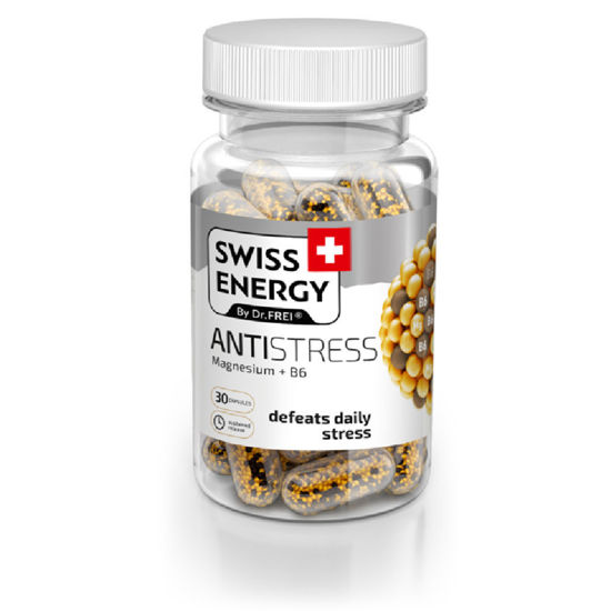 Swiss Energy Antistress ob napornih dnevih, 30 kapsul