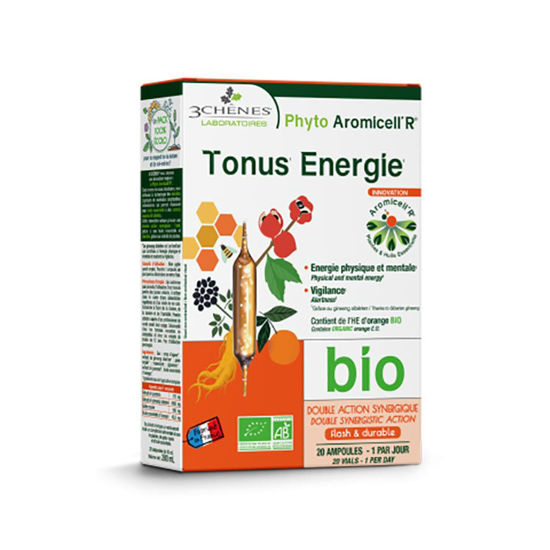 Aromicell'R bioampule za tonus&energijo 3 Chenes, 20 vial